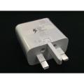 Samsung 3 Pin 15 Watt Fast Charger With Data Cable. 