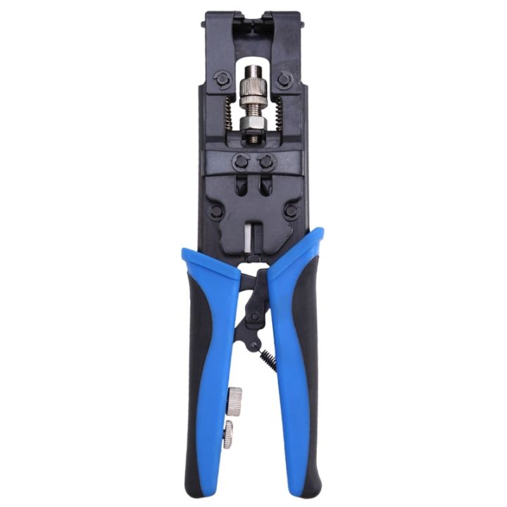 Premium Coax Compression Crimper Tool for BNC/RCA/F Connectors