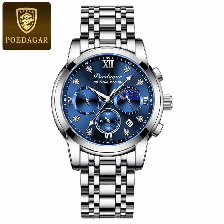POEDAGAR%20805%20Three%20Small%20Dials%20Men%20Watch%20Waterproof%20Quartz%20Watches%20Stainless%20Steel%20Band%20Wristwatch%20-%20Image%204