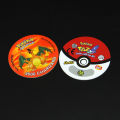 30pcs Ash Ketchum Tazos Pokemon Starter Pokemon Taps Collection Card Pikachu Trainer Round Pogs Cheetos Chipitaps 1st Edition MuXiaRe. 