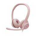 Logitech H390 USB Rose Computer Headphone. 