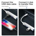 (New) USB hub multiple hub converter USB splitter 4 ports hight speed USB 3.0 hub OTG printer for laptop PC MacBook Pro charge data transfer metal cable extender. 