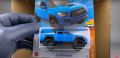 Hot Wheels '20 Toyota Tacoma Blue; Scale - 1:64. 