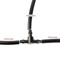 Barbed Tee Connector 5 (Five) Pieces 4mm for 4/7 mm microtube drip irrigation feeder, drip extension line..