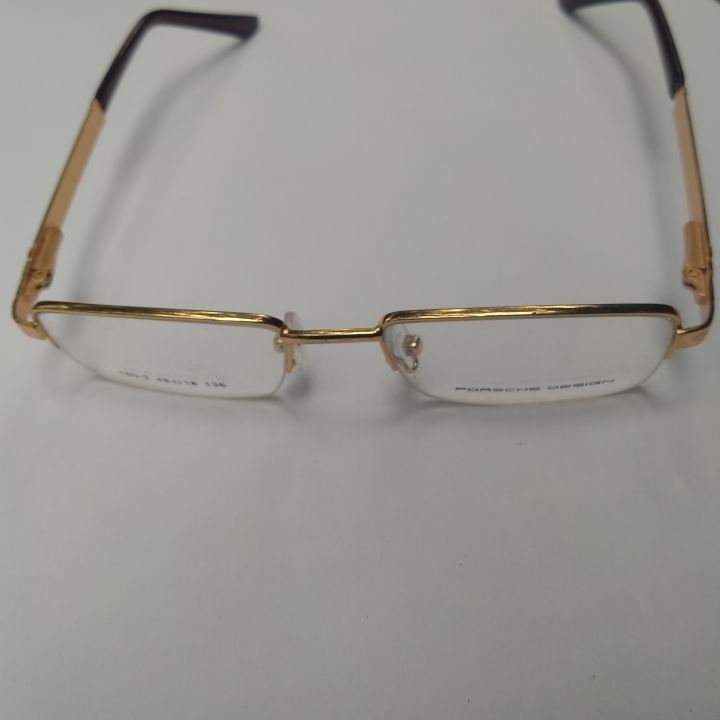 Golden%20half%20cot%20chosma%20freme%20full%20metal%20italian.Stay%20Stylish%20with%20Golden-framed%20Glasses:%20Shop%20Now%20on%20Daraz!"%20-%20Image%202