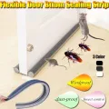 Windproof Seal Strip Draught Excluder Stopper Door Bottom Guard Double Protector Doorstop Dust-proof Blocker Sealer Soundproof. 
