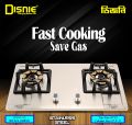 Disnie Automatic Gas Stove Five Burners- DCGS-608SS(LPG/NG). 