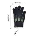 【Solitary waves】Electric USB Heated Gloves Portable 5v Heater Heated Gloves Carbon Fiber Cloth USB Heated Gloves Pad For Working Outing Travel.