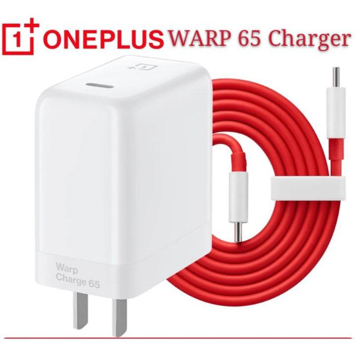 Oneplus 8T/9/9 Pro Warp Charger And Cable,65W Warp Charger With