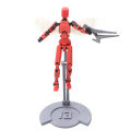 3D Printed Action Figure Dummy 13, Lucky 13, Full Body Mechanical Movable Toy, Multiple Accessories, Desk Decoration.