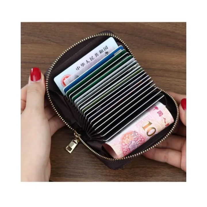 Fashion%20Organ%20Card%20Bag%20Men's%20Coin%20Purse%20Women's%20Card%20Wallet%20PU%20Leather%20Student%20Pocket%20Zipper%20Coin%20Purse%20Large%20Capacity%20Credit%20-%20Image%205