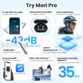 HAYLOU Mori Pro Bluetooth 5.4 Earphones -43dB ANC Active Noise Cancellation Earbuds 6 Mic Wireless Headphones 35H Battery Life. 