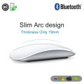 Bluetooth Wireless Mouse Rechargeable Arc Touch Magic Mouse Silent Thin Ergonomic Mini Mice For Apple Laptop Microsoft Mac iPad. 