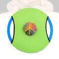 Flying Disc Trampoline Paddle and Ball Set Ball Bounce Game Toss and Catch Bat with Ball Outdoor Sports for Adults Kids (1.