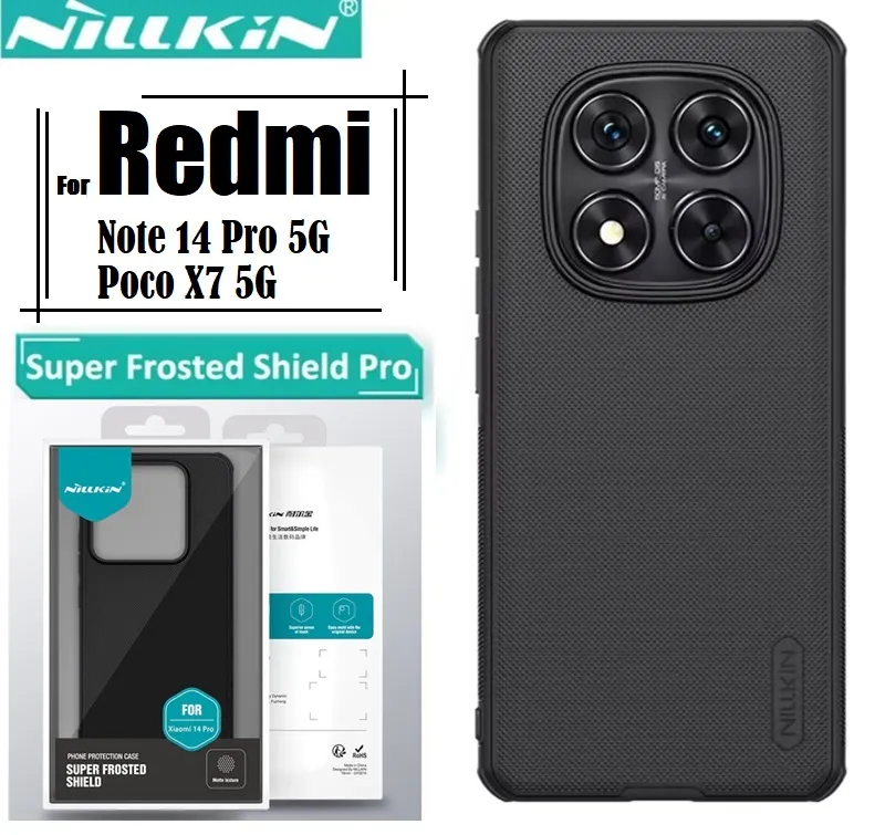 ILING Silicone Case For Xiaomi Redmi Note 14 Pro 5G / POCO X7 5G, Newly - View #3