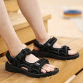 Sandals Men's Summer 2023 New Student Open Toe Casual Versatile Velcro Ultra Light and Super Soft Non-Slip Beach Shoes. 