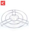 Stainless Steel kitchen Pot Stand Round Shape - 6.6 inch. 