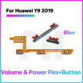 Power volume button flex For huawei Y9 2019 Side key Switch ON OFF Key Mute control Button Ribbon Flex Cable.