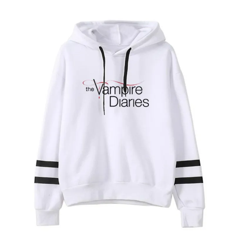 Fashion Women Hoodies Sportwear The Vampire Diaries Printed Women