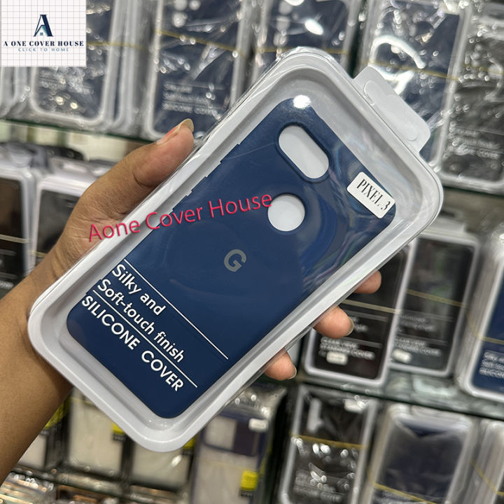 For Google Pixel 3 Case Soft Sandstone Slim Matte Cover Liquid Silicone Case Back Cover
