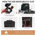 Reusable Coffee Filter Coffee Filter for Ninja CFP200 CFP201 CFP301 Dual Brew Rro Coffee Make. 