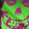 Misfits Glow Skull T-Shirts Men Fun Pure Cotton Tee Shirt Crew Neck Short Sleeve T Shirt Plus Size Tops.