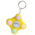 Memory Cube Game Machine Keychain Training Hand Brain Flash Sound Effect Children's Creative Interactive Intelligence Toy. 
