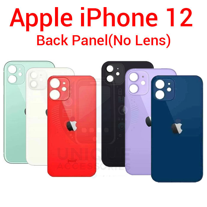 Apple iPhone 12 Back Panel/Backshell/ Casing + Without Camera Lens ...