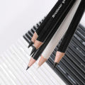 Brutfuner 12Pc White Black Colored Pencils Professional Oil Color Pencil Drawing Pencil Set Sketch School Student Art Supplies Amour zii.