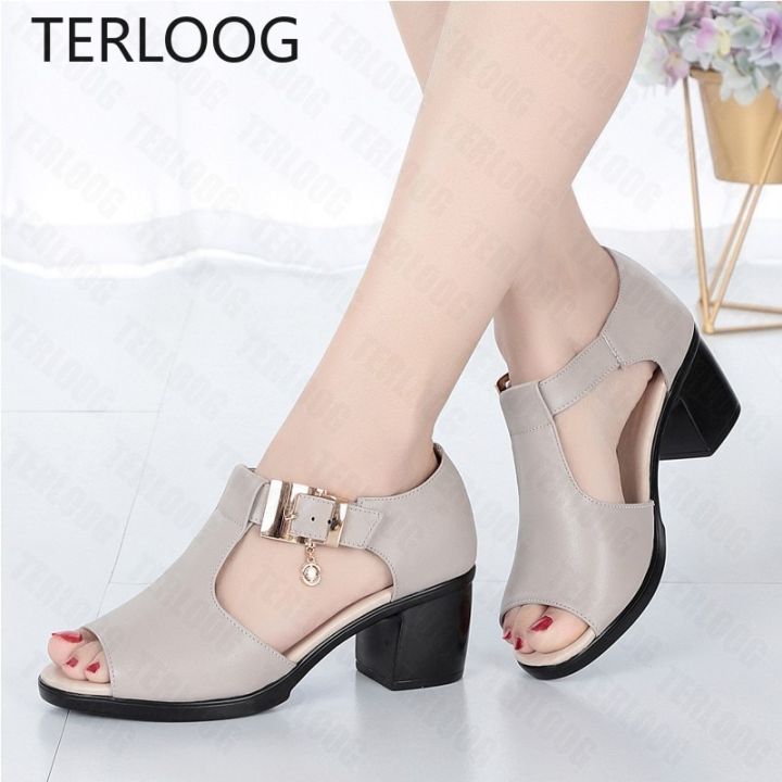 Women%20Sandals%20Summer%20New%20Med%20Heels%20Peep%20Toe%20Shoes%20Slippers%20Desiger%20Pu%20Casual%20Wedding%20Pumps%20Shoe%20Woman%20-%20Image%205