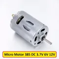 385 MOTORS Micro Motor 385 DC 3V 6V 12V For Toy Car Boat Electric Motor Bicycle Drill Vacuum Cleaner Household Hair Dryer Electric Tools. 