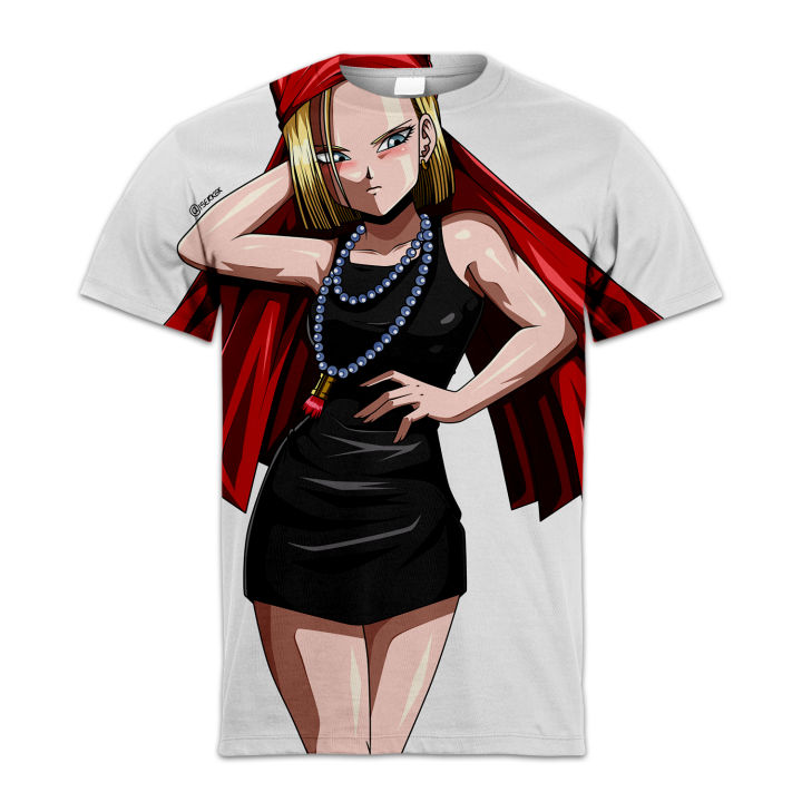 2023 Summer European And American Style Japanese Anime Characters Dragon Ball 3dt Shirt Men And Women With Short Sleeves