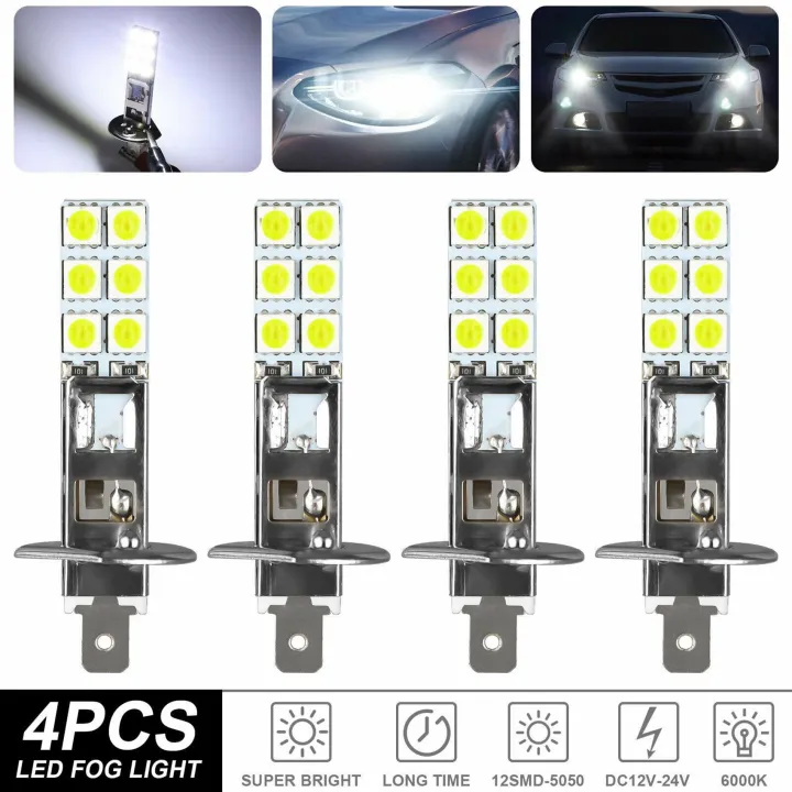 8PCS%20H1%206000K%20Super%20White%2080W%20LED%20Headlight%20Bulbs%20Kit%20Fog%20Driving%20Light%20-%20Image%202