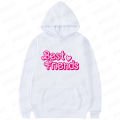 Best Friends Graphic Sweatshirt Hoodie Women BFF Besties Hoodies Best Friends Sweatshirts Autumn Winter Hooded Hoodies Clothes. 