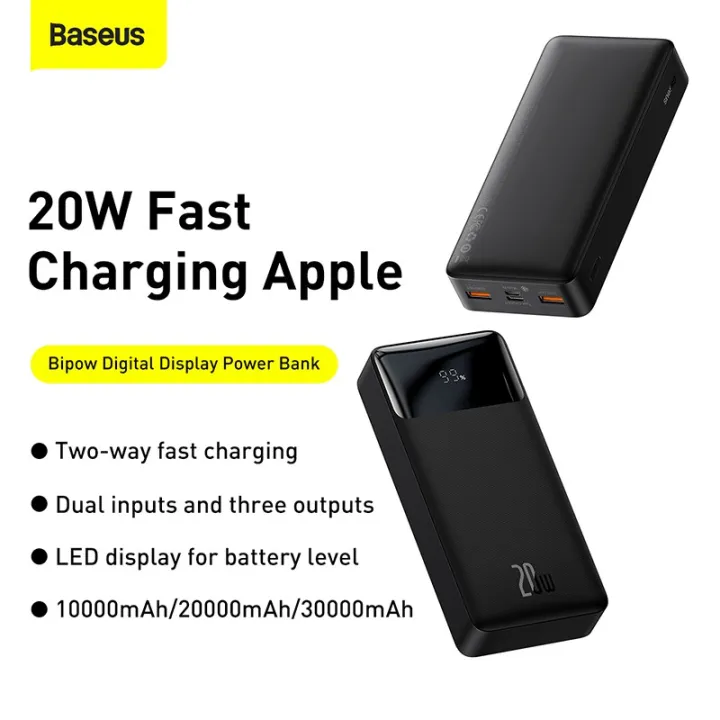 Baseus%20Bipow%2020000mAh%2020W%20Power%20Bank%20For%20Phone%20Samsung%20Huawei%20Type%20C%20PD%20Fast%20Charging%20Quick%20Charge%203.0%20USB%20Powerbank%20External%20Battery%20-%20Image%205