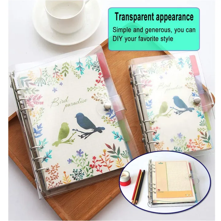 A5%20Rainbow%20Soft%20PVC%20Notebook%20Binder%20Clear%20Soft%20PVC%20Notebook%20Cover%20-%20Image%204