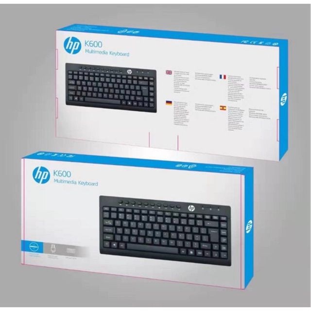 HP K-600 Multimedia USB Mini Keyboard