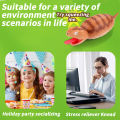GC Soft Elastic Simulation Animal Snake Creative Slow Rebound Toy Kids Stress Relieving Pinch Toy For Grown-ups Kids Boys Girls. 
