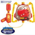 Children's cartoon water spray toys super large capacity baby outdoor beach water interactive rafting backpack shooting water toys. 
