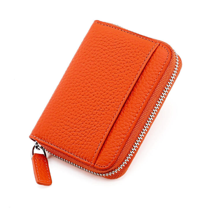 Compact%20Card%20Holder%20Stylish%20Leather%20Small%20Zipper%20Card%20Wallet%20Green%20Luxury%20Change%20Pouch%20for%20Women's%20Men's%20Travel%20Use%20Office%20-%20Image%209