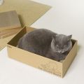 Hot Products Cross-Border New Box Scratch Board Nest Corrugated Paper Scratching Board with Five Scratch Boards Pet Supplies. 