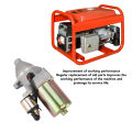 Starter Motor 14 Teeth 2‑3kw Diesel Generator Starter Motor for Water Pump Cultivator Accessory. 