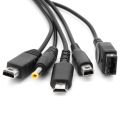 5 in 1 USB Charging Cable Charger For Nintendo GBA SP For WII U 3DS NDSL XL DSI PSP Drop Shipping. 