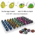 【Sandmdm】 2023 10pcs/set Magic Dinosaur Eggs Hatching In Water Growing Dinosaur Egg Animal Breeding Educational Toys for Children Kids Gifts. 
