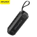 Awei Y280 Outdoor IPX4 Waterproof Wireless Bluetooth Speakers With Power Bank. 