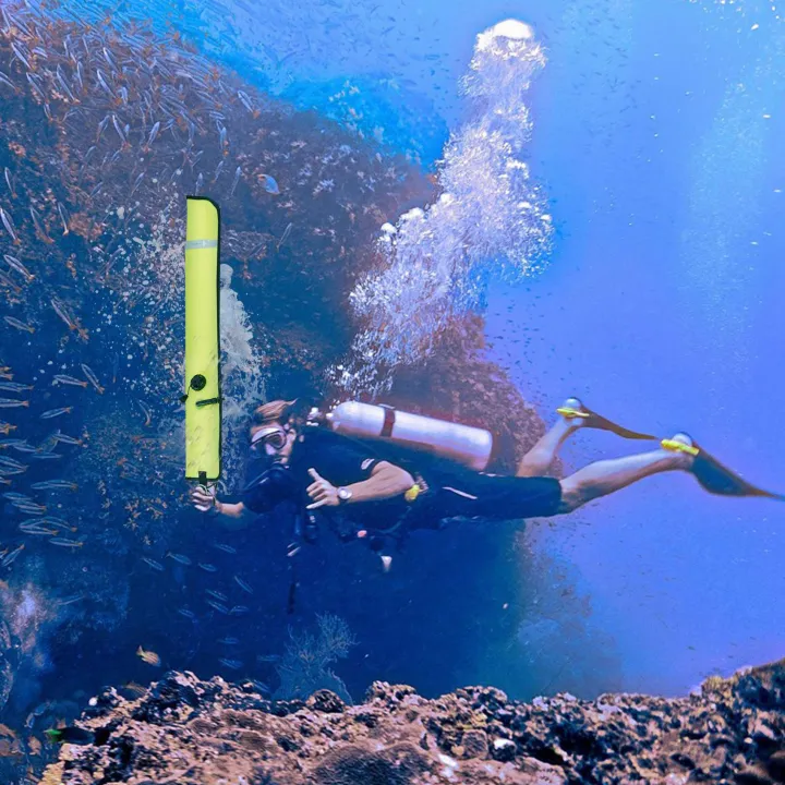 1M%20Scuba%20Diving%20Inflatable%20SMB%20Surface%20Signal%20Marker%20Buoy%20Visibility%20Float%20Signal%20Tube%20Sausage,Yellow%20-%20Image%205