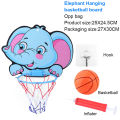 GC Kids Basketball Hoop Kit Cartoon Animals Hanging Basketball Stand Outdoor Indoor Game Sports For Boys Girls Gifts. 