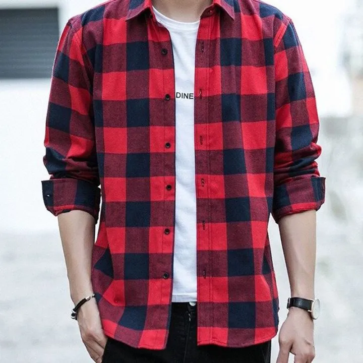 Black%20&%20Red%20Small%20Check%20Shirt%20For%20Men%20-%20Shirt%20For%20Men%20-%20Image%202