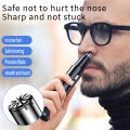 Electric Nose Hair Trimmer Shaver USB Charging Men Women Ear Face Eyebrow Trimmer Nose Hair Remover Tool Nasal Hair Clean Trimer.