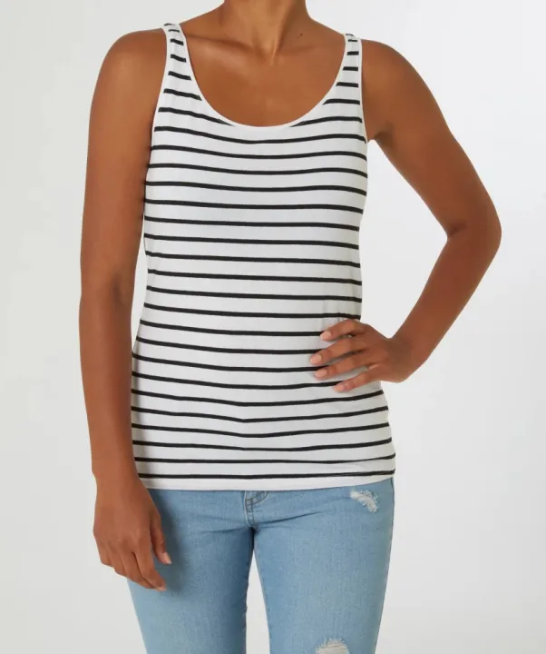 Women's%20Cotton%20Stretch%20Round%20Neck%20Striped%20Tank%20Top%20From%20Levin%20-%20Image%206